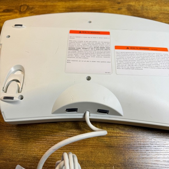 Microsoft Natural Keyboard Pro RT9401 & IntelliMouse Optical USB PS/2 Compatible - Picture 6 of 8